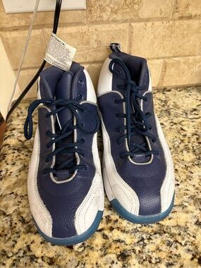 And1 Navy and White Men's Athletic Sneakers